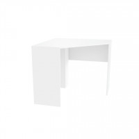 Manhattan Comfort 16LC1 Cornelia Corner Desk in White